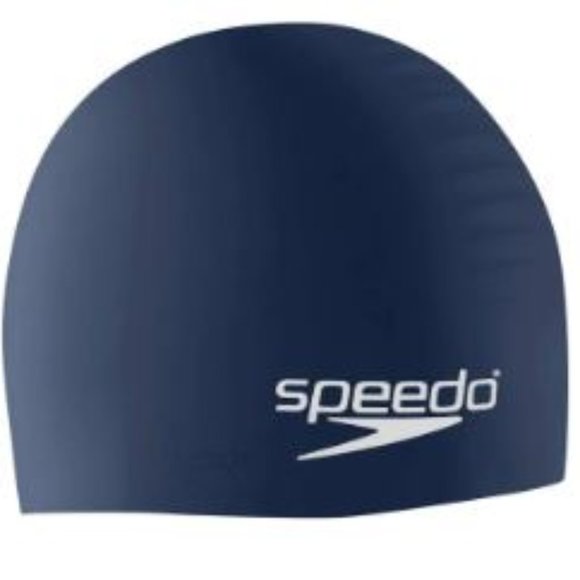 Speedo swim cap. One Size. NIB. Navy - Picture 1 of 5
